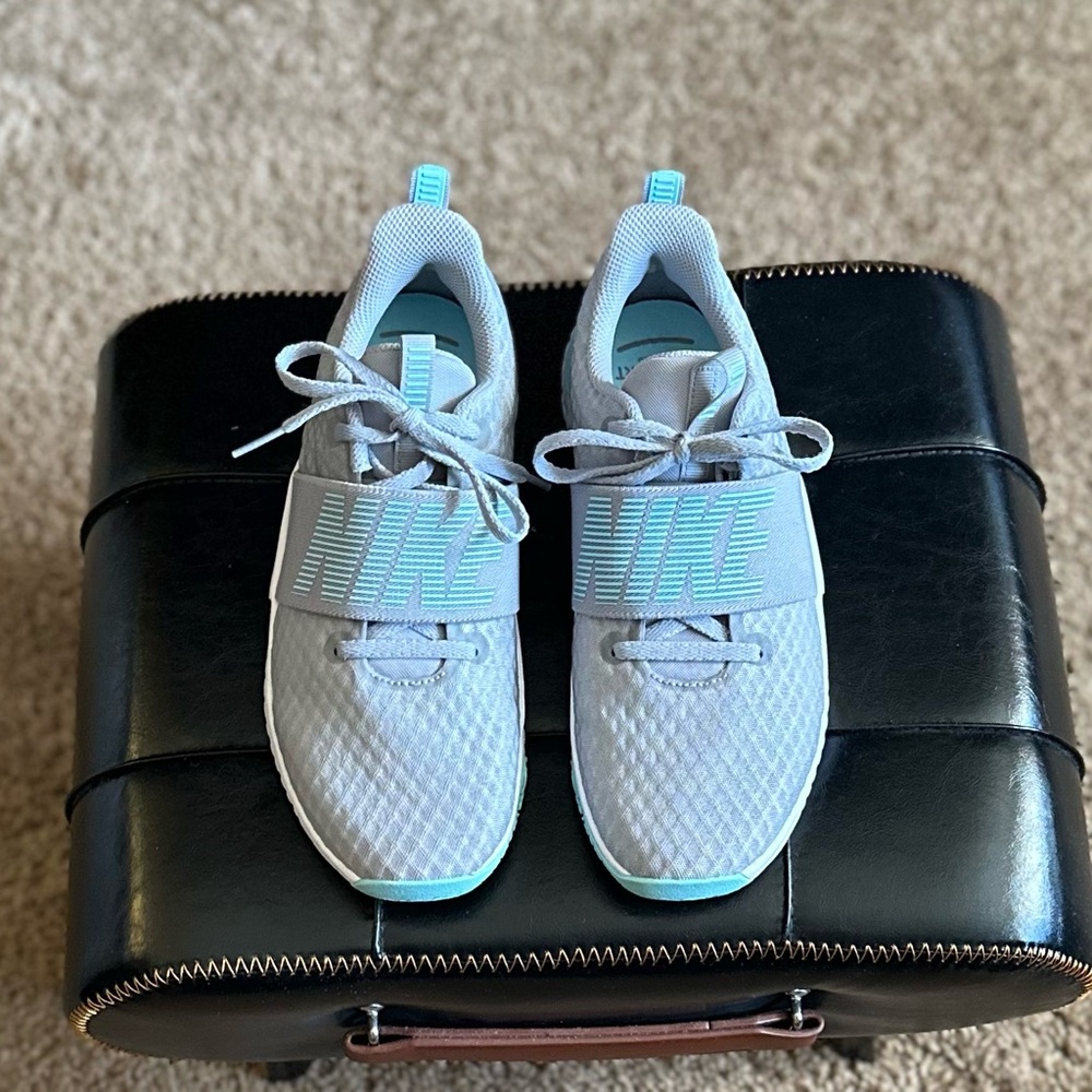 Nike Renew in Season TR9 Women's Gray and light teal Athletic Shoes - New